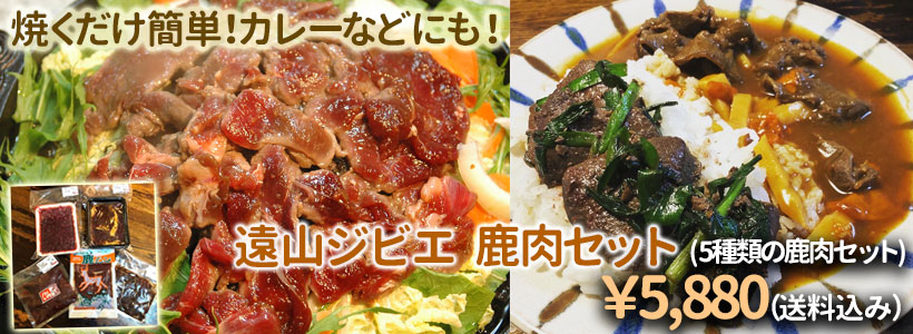 遠山ジビエ 鹿肉入門セット