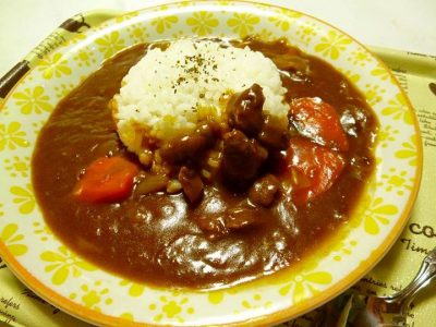 ジビエカレー　鹿肉