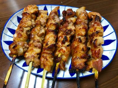 豚スジ串焼き　ジンギスカンの味付