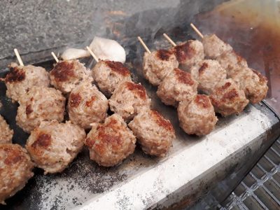 豚スジ　串焼き　ジンギスカン　おつまみ　