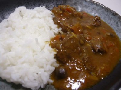 レトルトジビエカレー　鹿肉