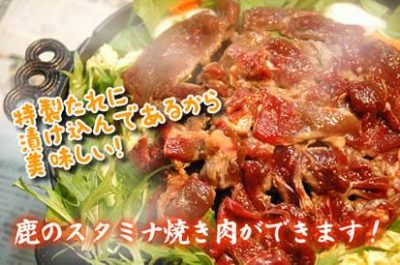 飯田市　遠山ジンギス　ジンギスカン　鹿ジンギス　焼鍋