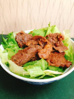 遠山ジンギス丼用　ジンギス丼　カレー味