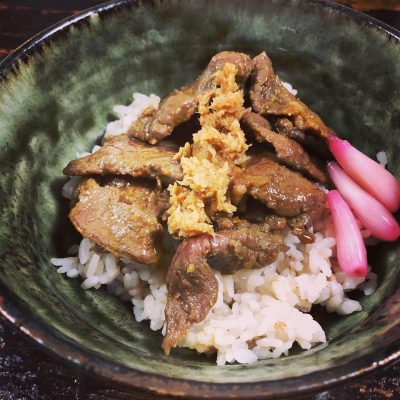 夏丼！カレージンギス丼