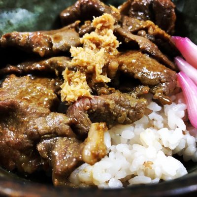 夏丼！カレージンギス丼